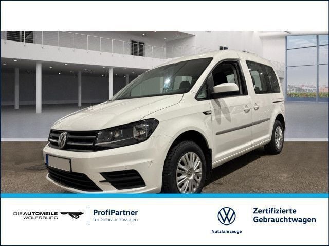 Candyweiß Gebraucht 2018 VW Caddy Trendline Van / Kleinbus | 14.990 € (Guter Preis) - Bild 1/4