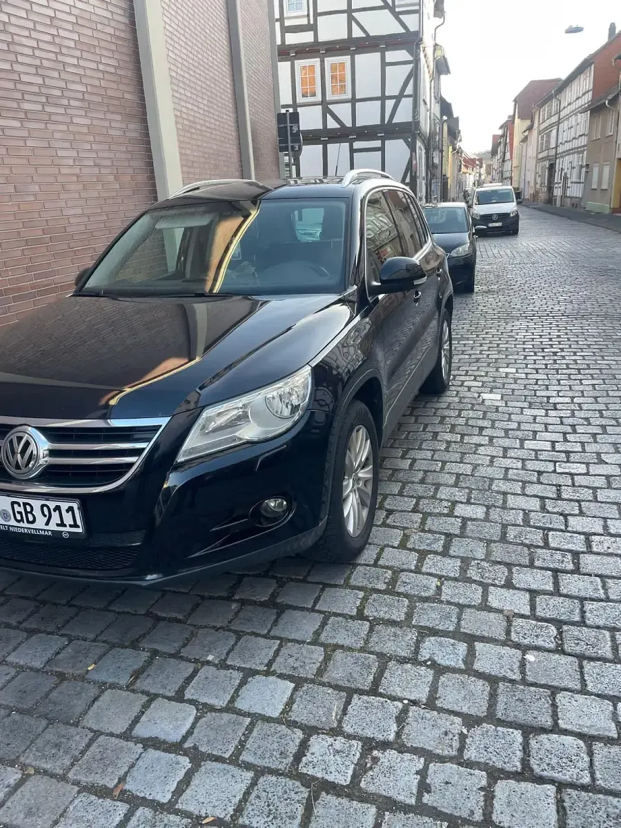 Gebraucht VW Tiguan Sportline 170 PS (125 kW) 2009 Schwarz SUV