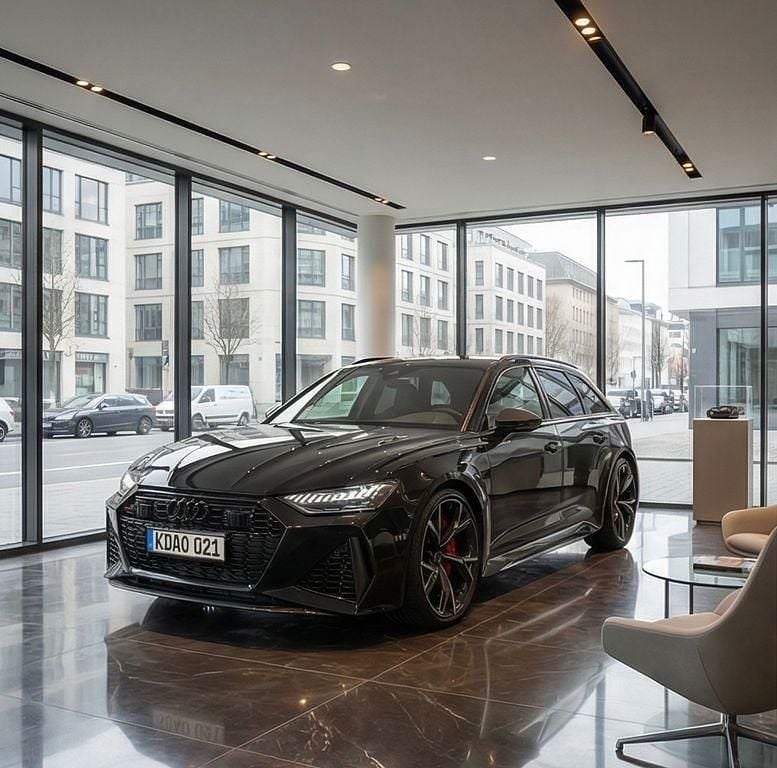 Schwarz Neu 2026 Audi RS6 Performance Kombi | 158.000 € (Teuer) - Bild 1/4