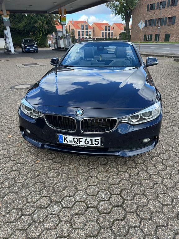 Blau Gebraucht 2017 BMW 420 Competition Edition Cabrio | 14.999 € (Superpreis) - Bild 1/4