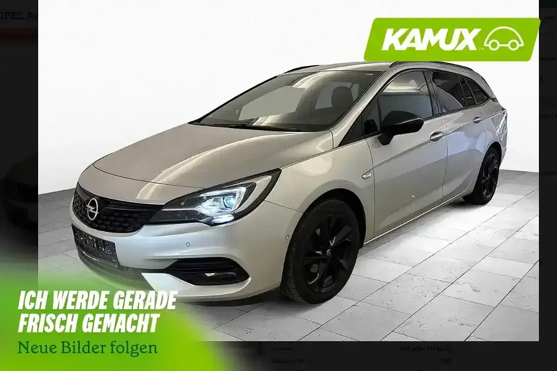 Gebraucht Opel Astra 122 PS (89 kW) 2022 Silber / grau Kleinwagen