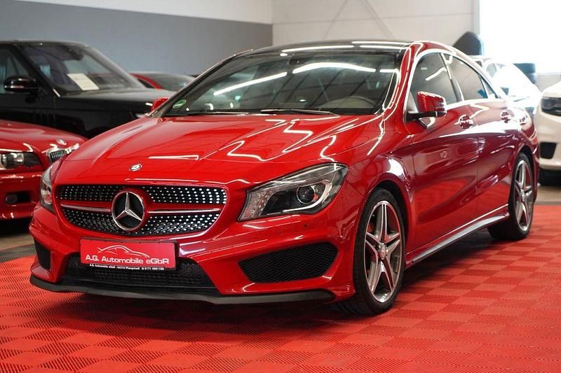 Rot Gebraucht 2014 Mercedes CLA200 AMG Limousine | 15.950 € (Fairer Preis) - Bild 1/4