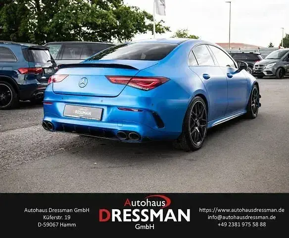 Gebraucht Mercedes CLA45 AMG AMG 422 PS (310 kW) 2020 Kosmosschwarz  metalliclack Coupé