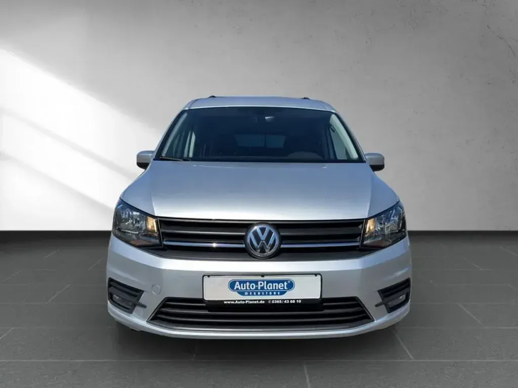 Gebraucht VW Caddy 125 PS (91 kW) 2018 Silber Van / Kleinbus