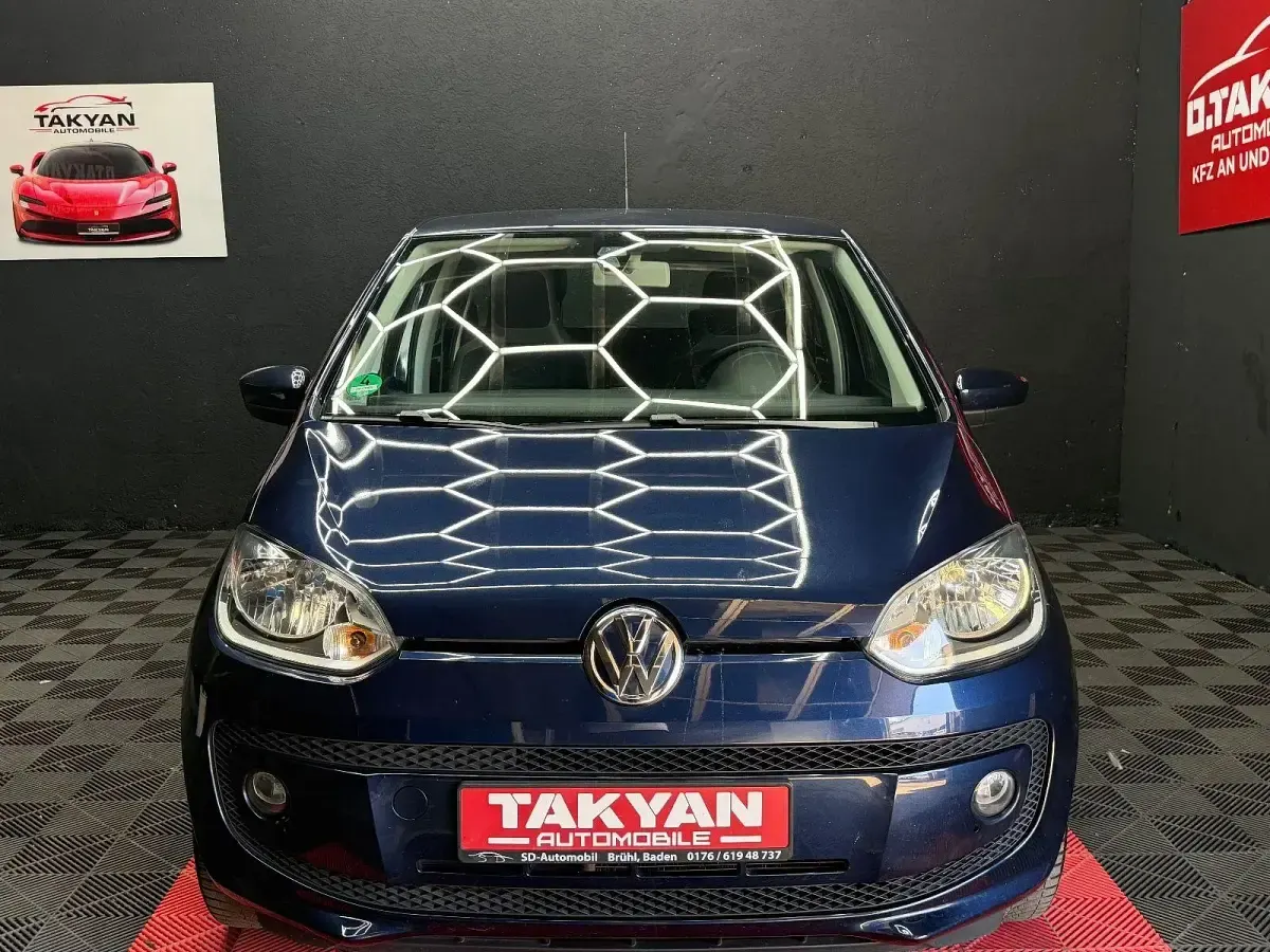 Gebraucht VW up! high up! 75 PS (55 kW) 2013 Blau Kleinwagen