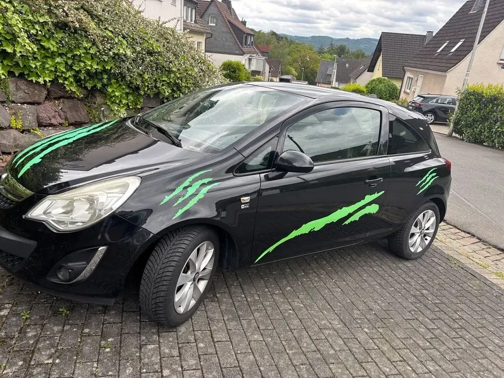 Usado Opel Corsa Color Edition 87 HP (63 kW) 2012 Preto Citadino