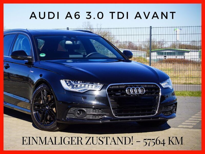 Schwarz Gebraucht 2013 Audi A6 Ambiente Kombi | 26.450 € - Bild 1/4