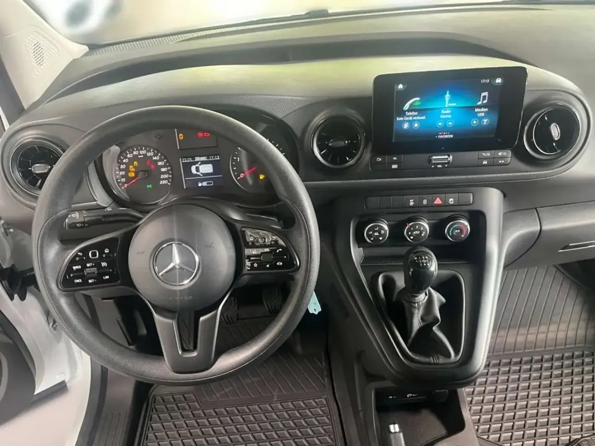 Gebraucht Mercedes Citan 110 95 PS (69 kW) 2023 Weiß arktikweiß Van / Kleinbus