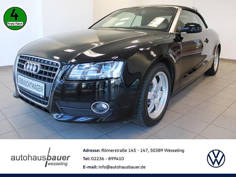 Gebraucht Audi A5 Cabriolet 190 PS (139 kW) 2010 Schwarz Cabrio