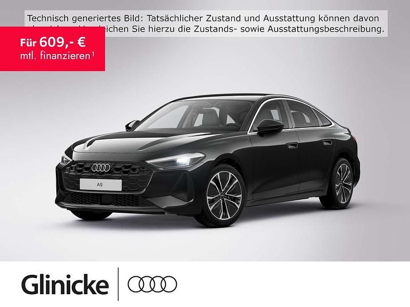 Mythosschwarz metallic Gebraucht 2025 Audi A5 Sport Coupé | 45.920 € (Superpreis) - Bild 1/3