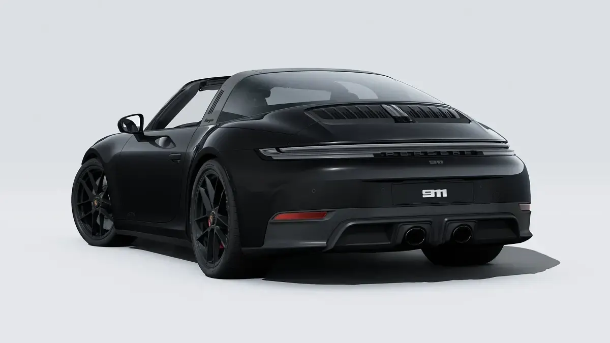 Neu Porsche 911 Targa 4 541 PS (397 kW) 2026 Schwarz Cabrio