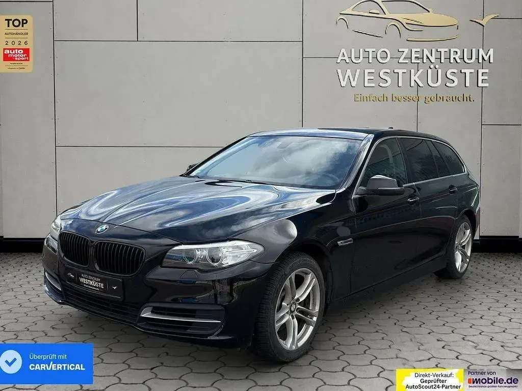 Gebraucht BMW 520 Sport Line 190 PS (139 kW) 2015 Schwarz Kombi