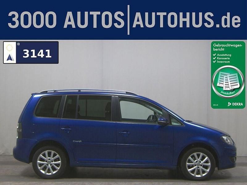 Blau Gebraucht 2009 VW Touran Freestyle Van / Kleinbus | 1.800 € (Superpreis) - Bild 1/4