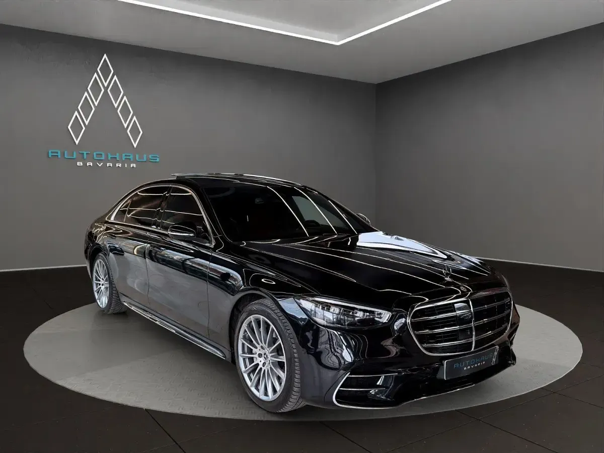 Gebraucht Mercedes S350 AMG line 286 PS (210 kW) 2022 Obsidianschwarz Limousine