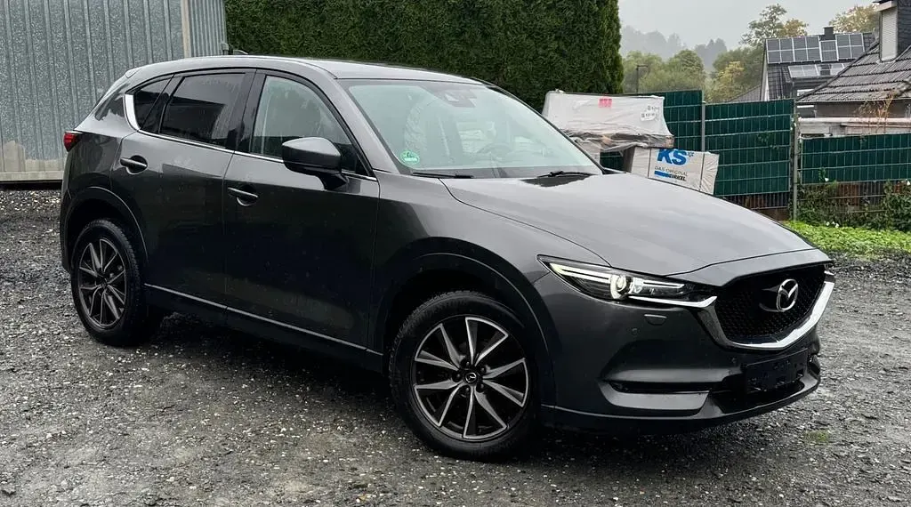 Gebraucht Mazda CX-5 Exclusive-Line 150 PS (110 kW) 2018 Grau SUV