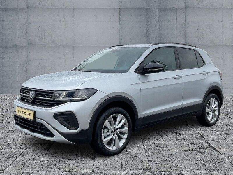 Silber Neu 2025 VW T-Cross Goal SUV | 26.570 € (Fairer Preis) - Bild 1/4