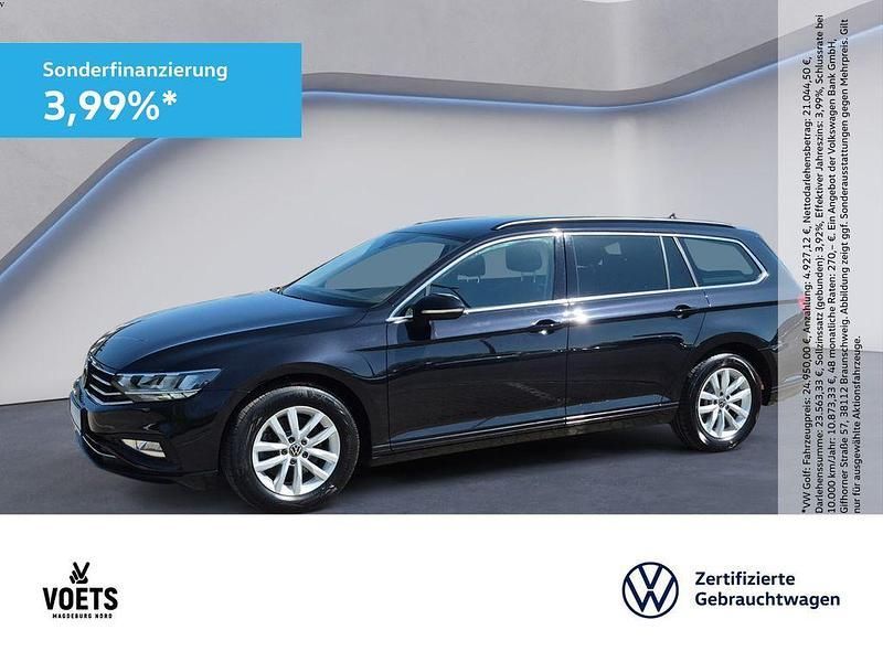 Schwarz Gebraucht 2022 VW Passat Business Kombi | 19.988 € (Guter Preis) - Bild 1/4