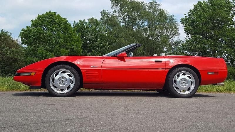 Rot Gebraucht 1994 Corvette C4 Cabrio | 26.400 € - Bild 1/4