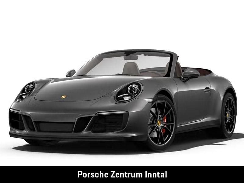 Achatgraumetallic Gebraucht 2017 Porsche 911 Carrera 4 GTS Cabrio | 113.890 € (Superpreis) - Bild 1/4