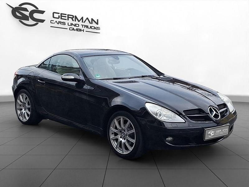 Schwarz Gebraucht 2006 Mercedes SLK200 Cabrio | 6.800 € (Fairer Preis) - Bild 1/4