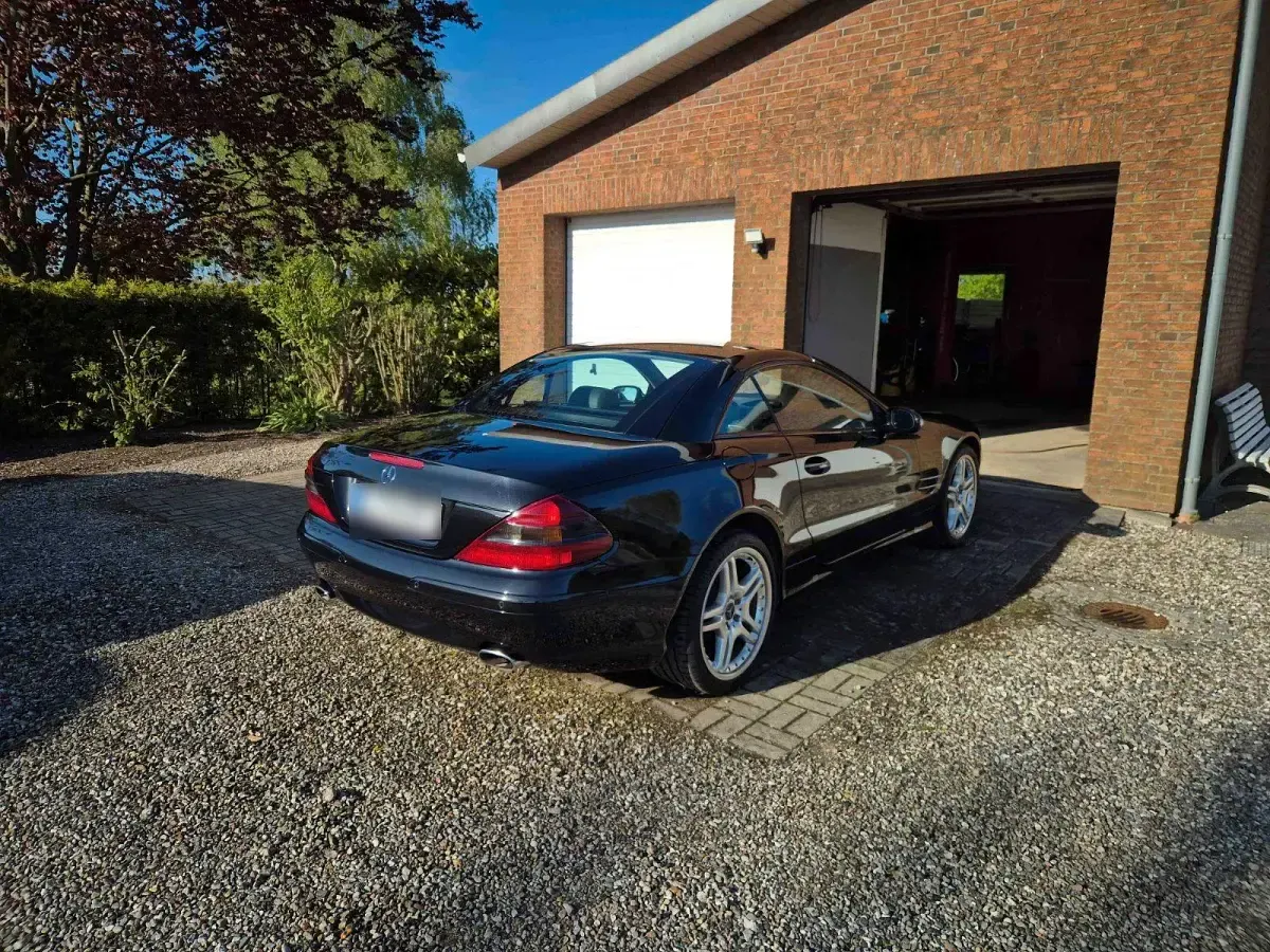 Gebraucht Mercedes SL500 306 PS (225 kW) 2002 Schwarz Cabrio