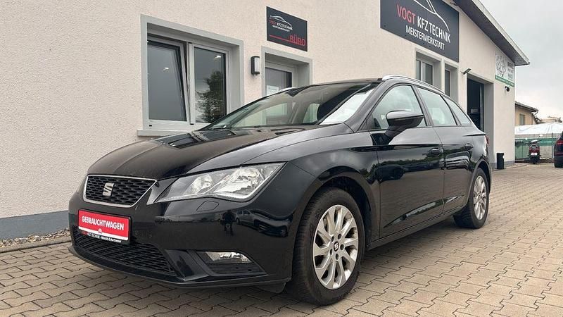 Schwarz Gebraucht 2016 Seat Leon ST Style Kombi | 9.499 € (Fairer Preis) - Bild 1/4