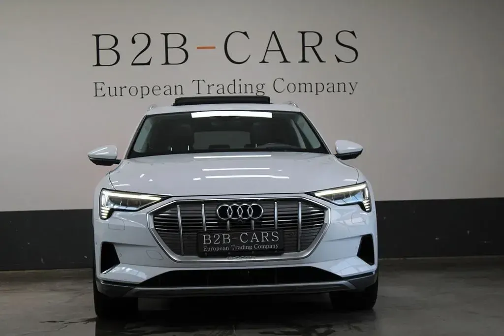 Gebraucht Audi e-tron 300 kW (408 PS) 2018 Weiß SUV