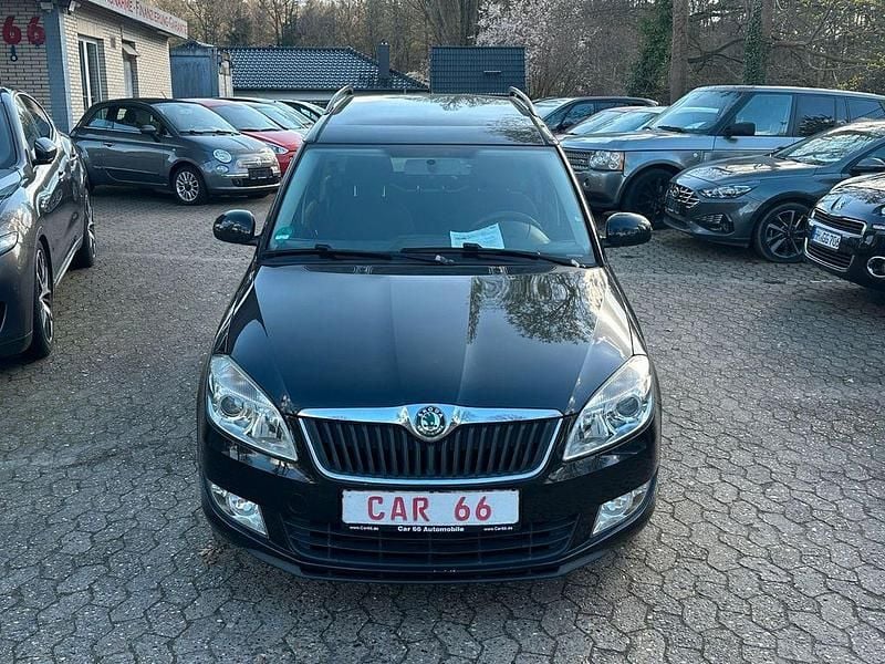 Gebraucht Skoda Roomster Plus Edition 90 PS (66 kW) 2013 Schwarz Van / Kleinbus