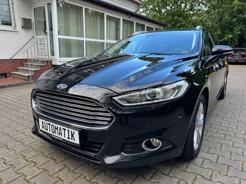 Schwarz Gebraucht 2018 Ford Mondeo Titanium Kombi | 11.999 € - Bild 1/4