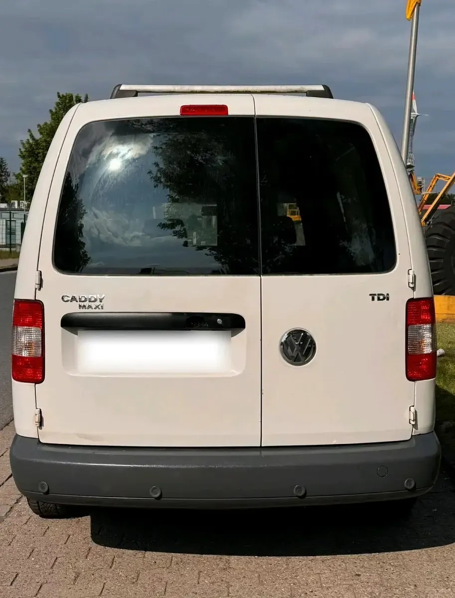 Gebraucht VW Caddy Maxi 105 PS (77 kW) 2008 Weiß Van / Kleinbus