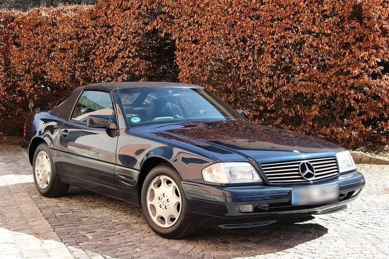 Gebraucht Mercedes SL280 193 PS (141 kW) 1996 Schwarz Cabrio