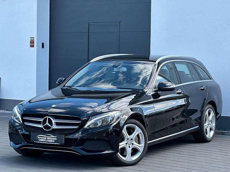 Schwarz Gebraucht 2016 Mercedes C400 Avantgarde Kombi | 21.900 € (Guter Preis) - Bild 1/4