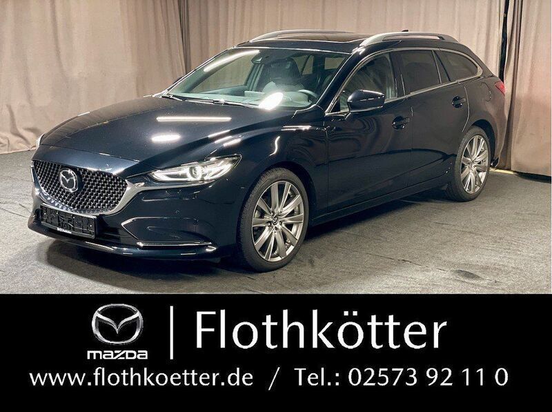 Schwarz Gebraucht 2023 Mazda 6 Takumi-Line Limousine | 29.730 € (Superpreis) - Bild 1/4