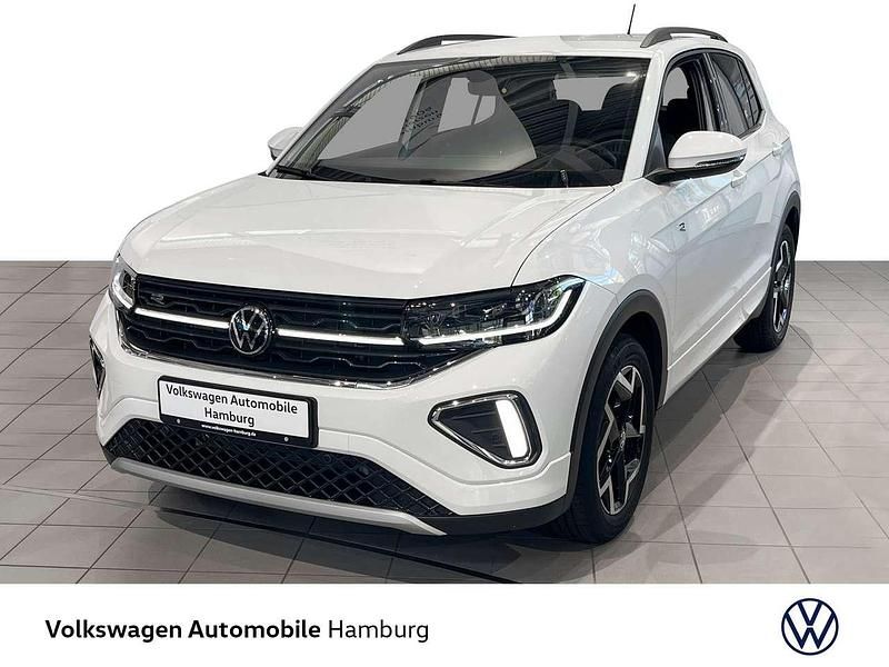 Weiß (pure white) Neu 2025 VW T-Cross R-line SUV | 33.319 € (Teuer) - Bild 1/4