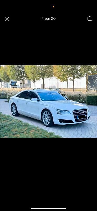 Weiß Gebraucht 2011 Audi A8 Limousine | 17.200 € (Etwas zu teuer) - Bild 1/4