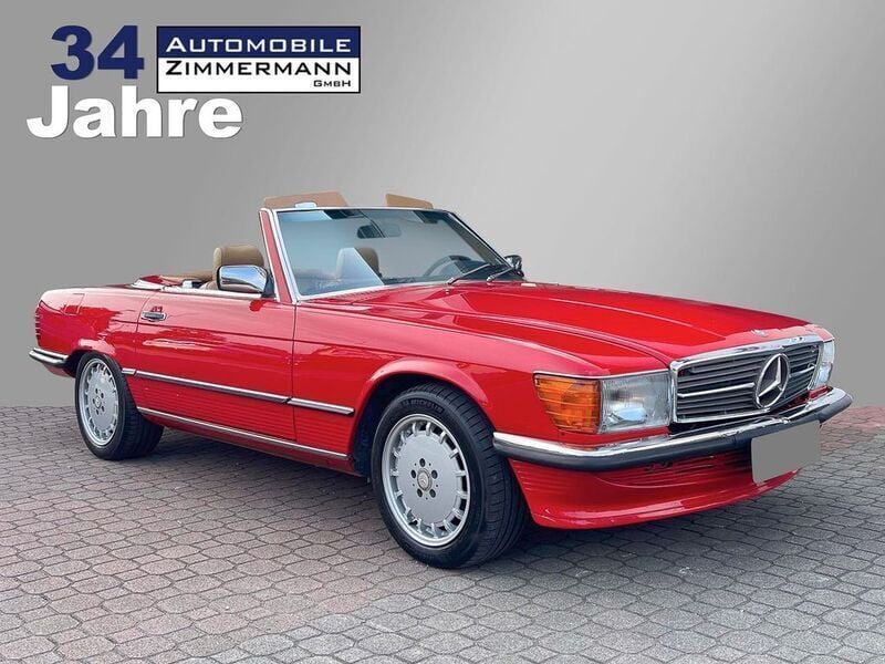 Gebraucht Mercedes 560 231 PS (169 kW) 1986 Rot Cabrio