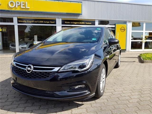 Gebraucht Opel Astra Active 125 PS (91 kW) 2017 Schwarz metallic Limousine