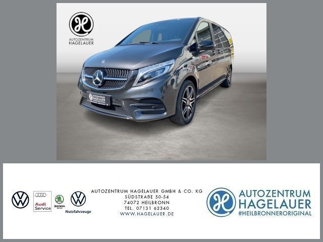 Grau Gebraucht 2021 Mercedes V300 Edition Van / Kleinbus | 54.783 € (Etwas zu teuer) - Bild 1/4