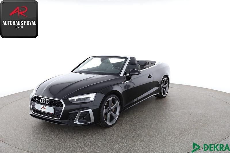 Schwarz Gebraucht 2022 Audi A5 Cabriolet S-Line Cabrio | 42.480 € (Guter Preis) - Bild 1/4