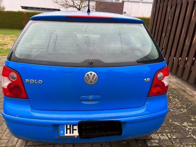 Verkauft VW Polo 9n in Blau KLIMA TÜV ., gebraucht 2002, 140.000 km in Bad  Oeynhausen