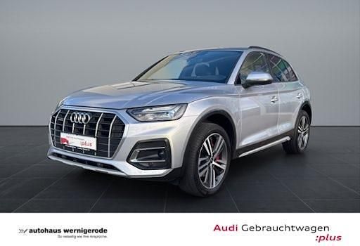 Gebraucht Audi Q5 Advanced Plus 299 PS (219 kW) 2022 Silbern SUV