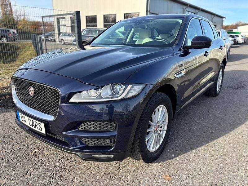 Blau Gebraucht 2017 Jaguar F-Pace Ingenium SUV | 16.500 € (Guter Preis) - Bild 1/4