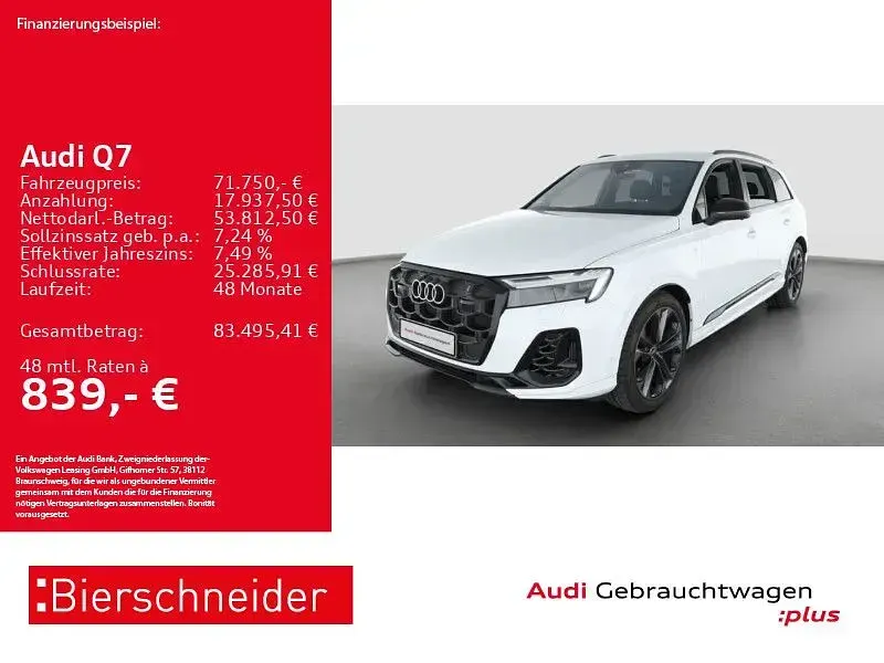 Gebraucht Audi Q7 S-Line 340 PS (250 kW) 2025 Weiss SUV