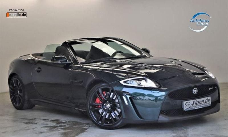 Gebraucht Jaguar XKR S 551 PS (405 kW) 2013 British racing green Cabrio