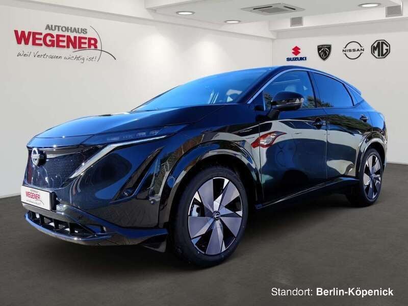 Pearl black Neu 2025 Nissan Ariya Evolve SUV | 51.880 € (Etwas zu teuer) - Bild 1/4
