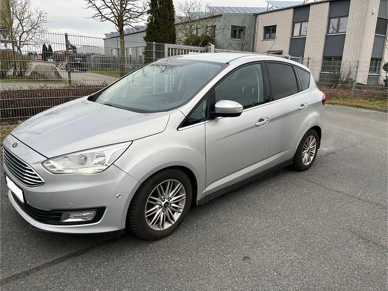 Silber Gebraucht 2016 Ford C-MAX Titanium Van / Kleinbus | 9.000 € (Fairer Preis) - Bild 1/4