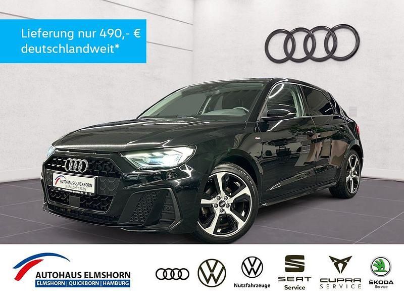 Mythosschwarz metallic Gebraucht 2022 Audi A1 Sportback S-Line Kleinwagen | 24.240 € (Fairer Preis) - Bild 1/4