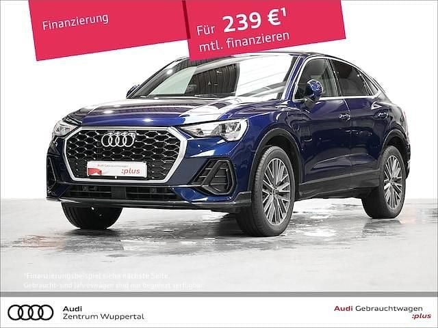 Blau Gebraucht 2022 Audi Q3 Sportback Basis SUV | 26.997 € (Guter Preis) - Bild 1/2