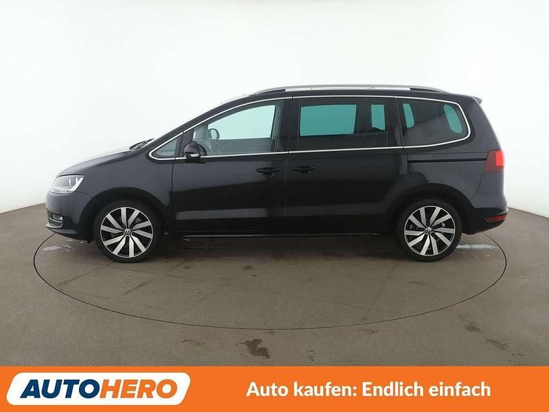 Gebraucht VW Sharan Highline 150 PS (110 kW) 2017 Schwarz Van / Kleinbus