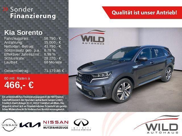 Grau Neu 2024 Kia Sorento Platinum SUV | 58.790 € (Teuer) - Bild 1/4